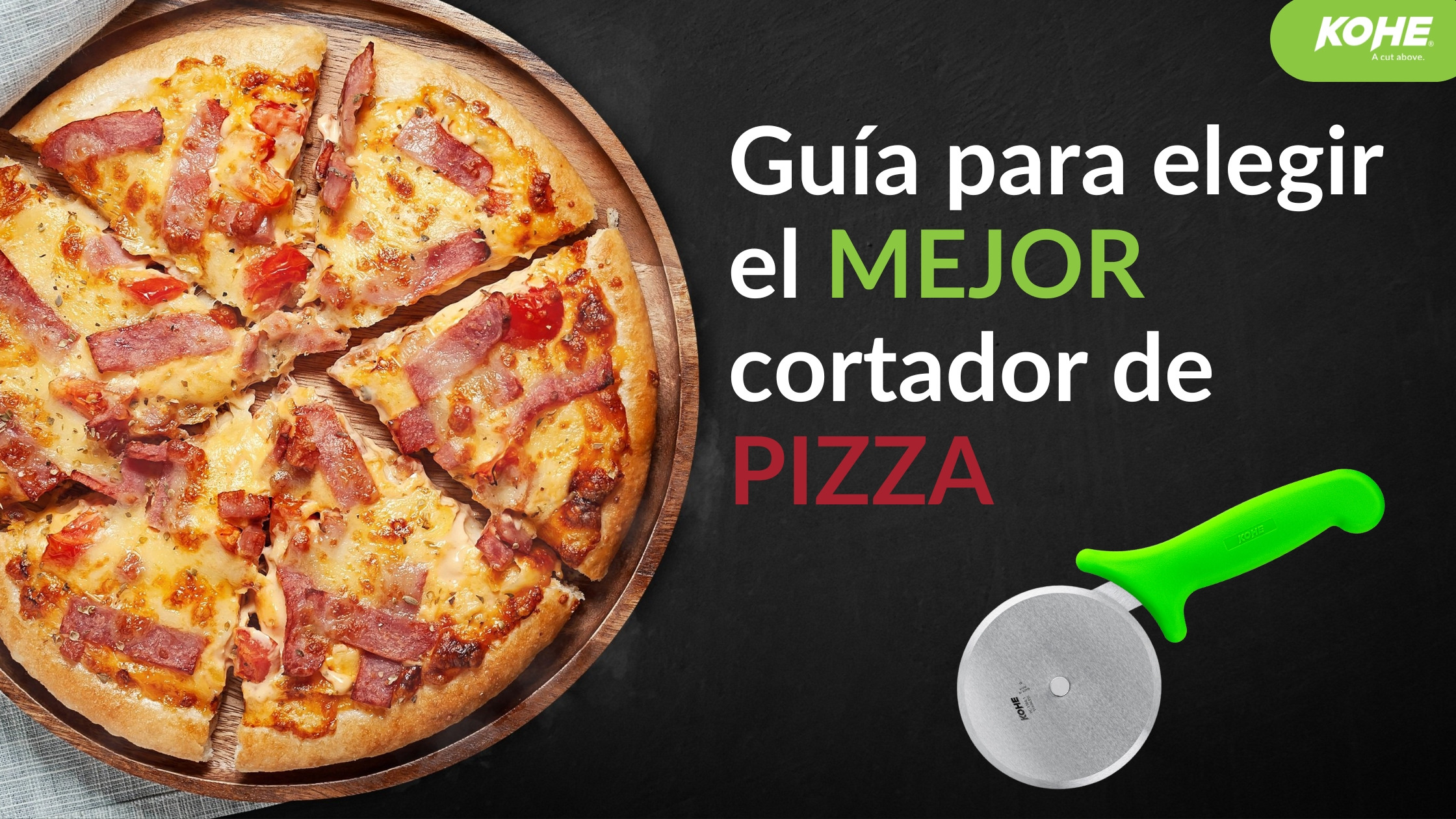 ¿Cómo elegir el mejor cortador de pizza para tu cocina? Te presentamos la guía definitiva